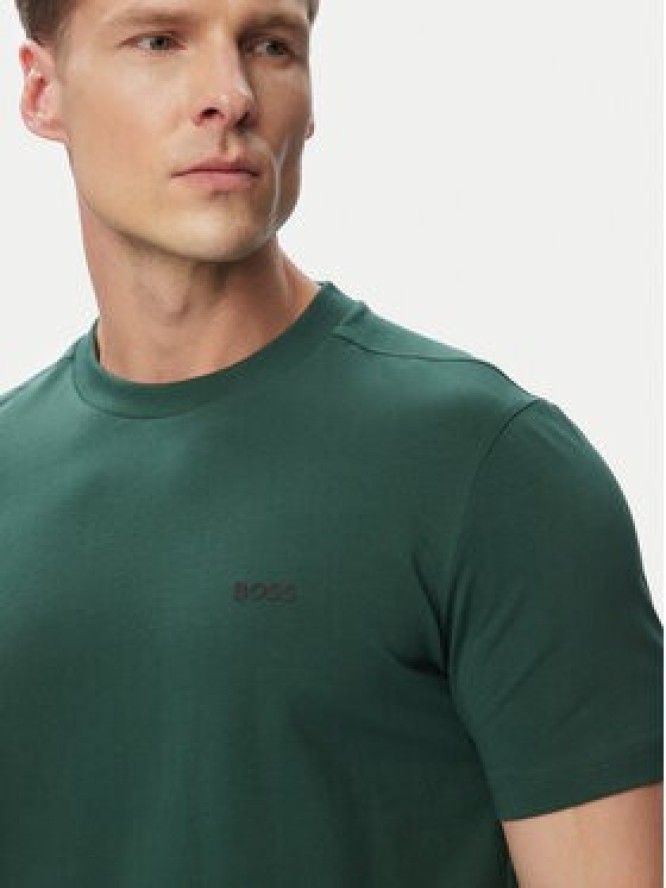BOSS T-Shirt Tee 50506373 Zielony Regular Fit