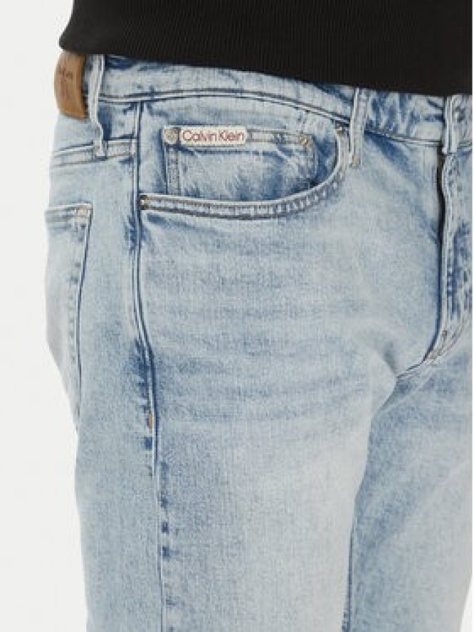 Calvin Klein Jeans Jeansy J30J327155 Niebieski Slim Fit