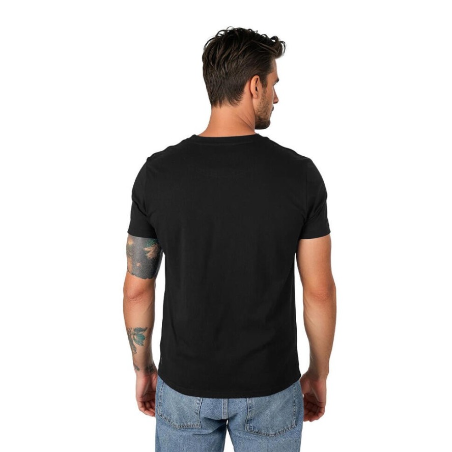 T-shirt męski AULP BOGUS komfortowy lekki prosty krój