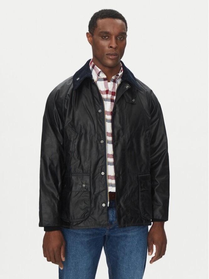 Barbour Kurtka przejściowa Bedale MWX0018NY91 Granatowy Relaxed Fit