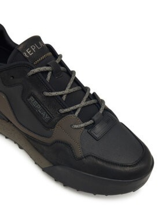 REPLAY Sneakersy Field M 2.0 GMS8L .000.C0020L Czarny