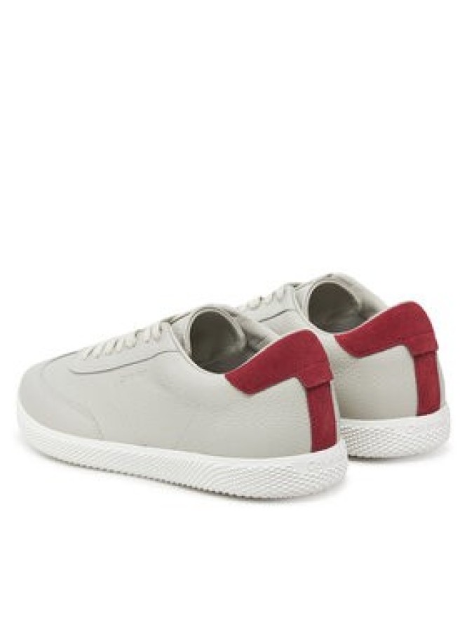 Calvin Klein Sneakersy Low Top Lace Up Tmbl Lth HM0HM01803 Beżowy