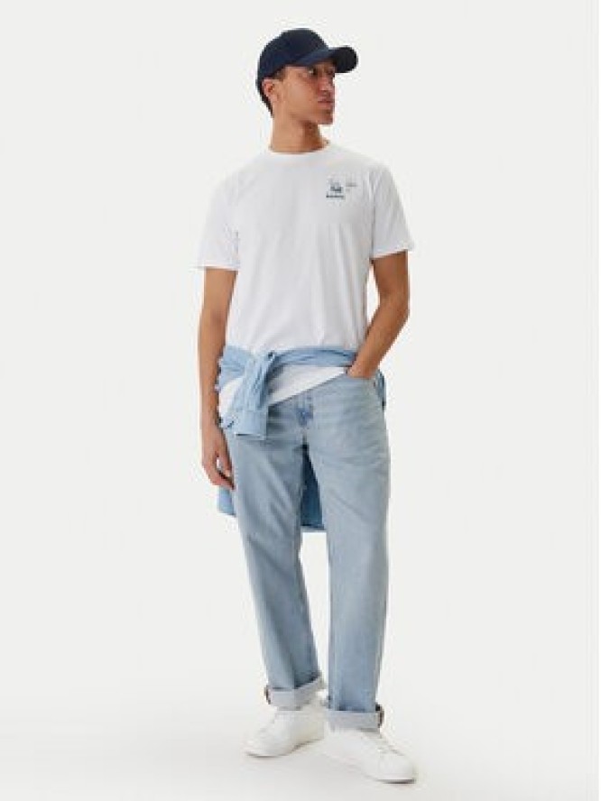 Kappa T-Shirt Ichico 37276JW Biały Regular Fit