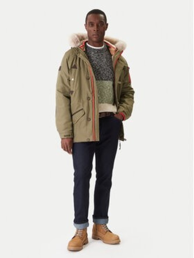 Mustang Kurtka zimowa Scottsdale 1016900 Zielony Regular Fit