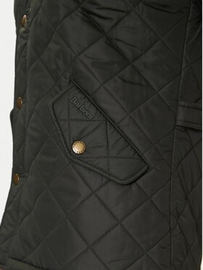 Barbour Kurtka przejściowa MQU0281GN72 Zielony Slim Fit