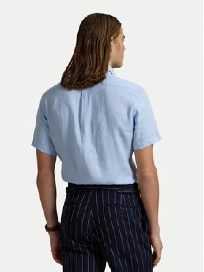 Polo Ralph Lauren Koszula 710968912005 Błękitny Custom Fit