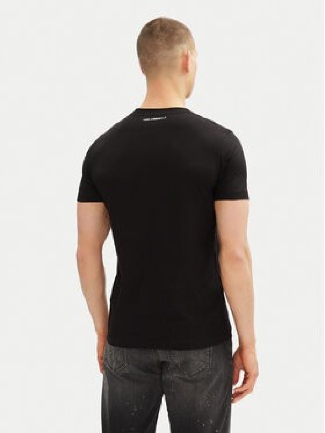 KARL LAGERFELD T-Shirt 755061 552241 Czarny Regular Fit