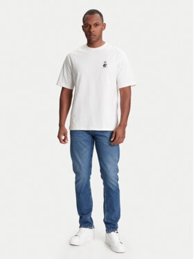 KARL LAGERFELD T-Shirt 755098 553270 Beżowy Regular Fit