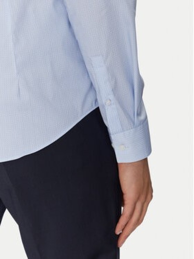 Calvin Klein Koszula K10K114312 Niebieski Slim Fit
