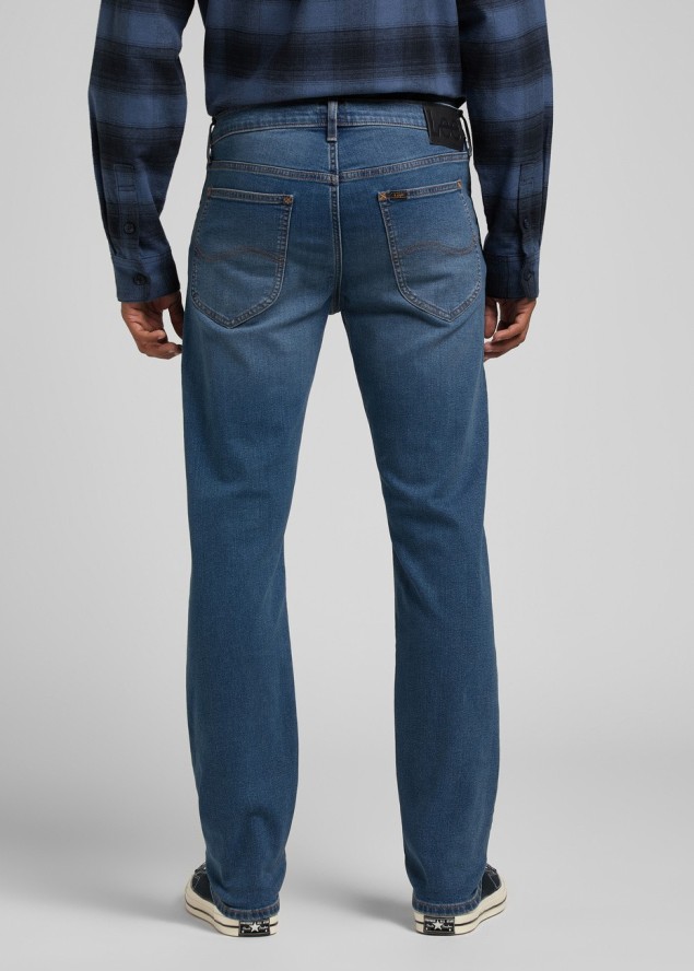 LEE DAREN ZIP FLY MĘSKIE SPODNIE JEANSOWE MID WORN TINTED L707SQBG 112320167