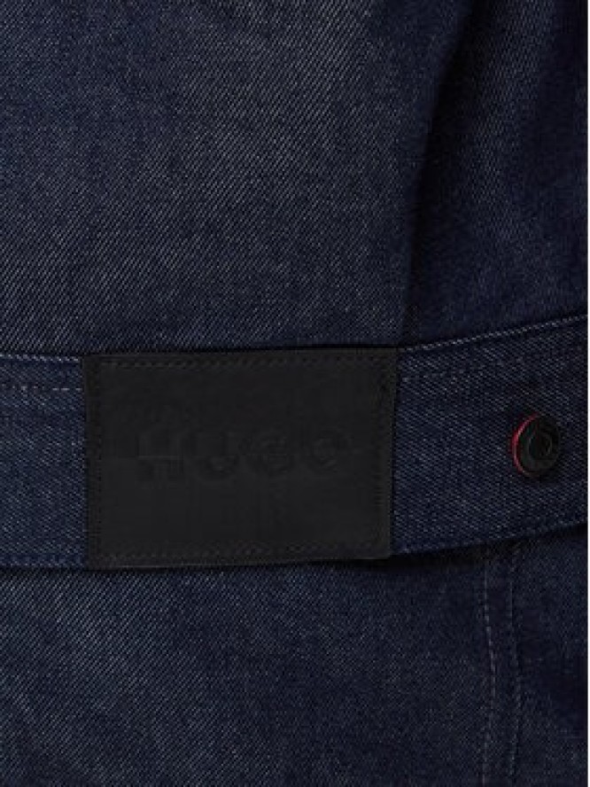HUGO Kurtka jeansowa 50542915 Granatowy Relaxed Fit