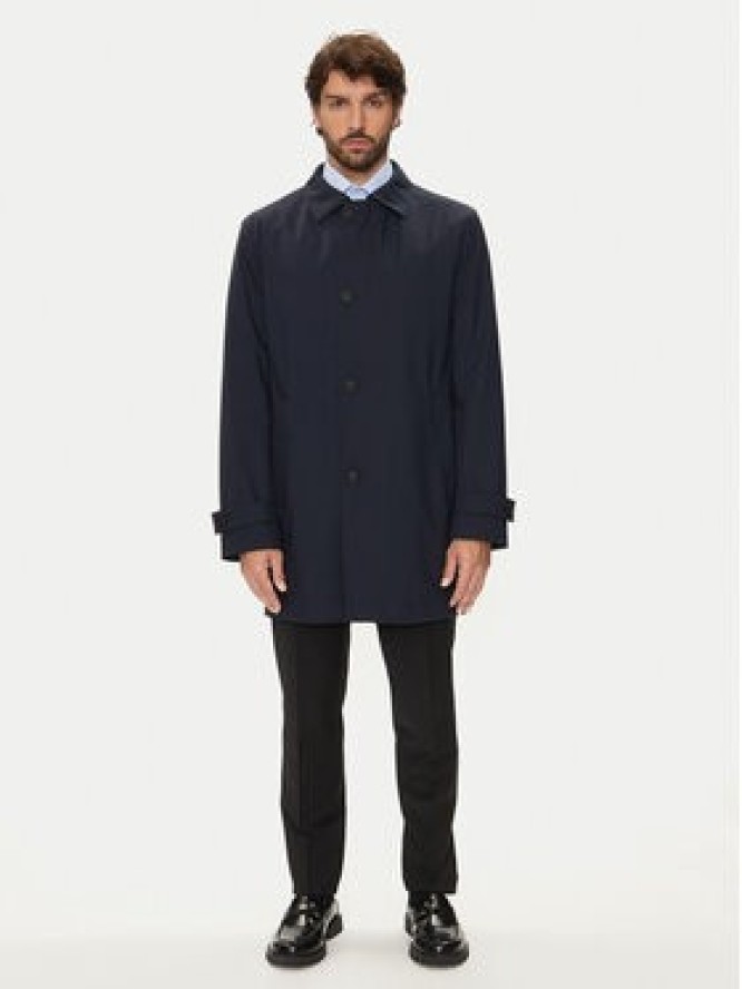 Boss Płaszcz zimowy P-Jared 50521591 Granatowy Regular Fit