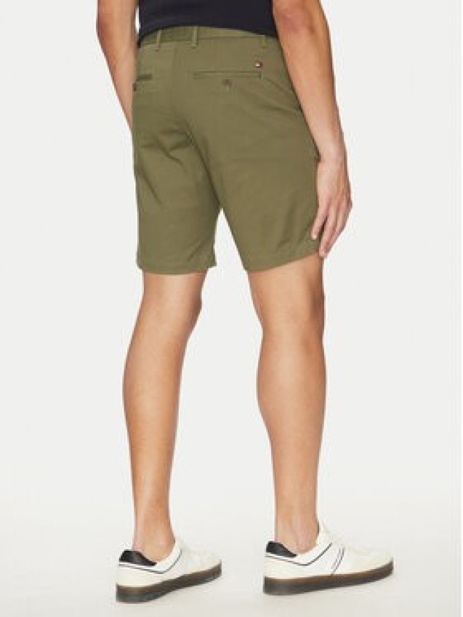 Tommy Hilfiger Szorty materiałowe Brooklyn MW0MW23563 Zielony Regular Fit