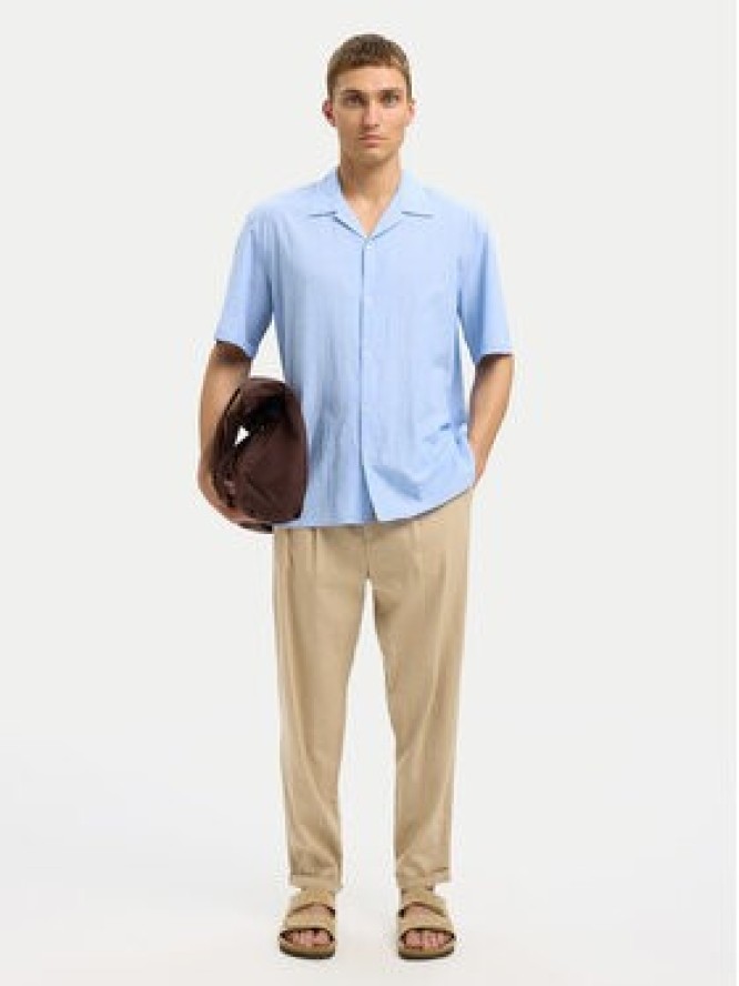 Selected Homme Chinosy 16092732 Beżowy Relaxed Fit