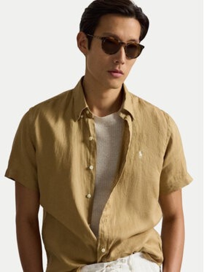 Polo Ralph Lauren Koszula 710968912502 Beżowy Regular Fit