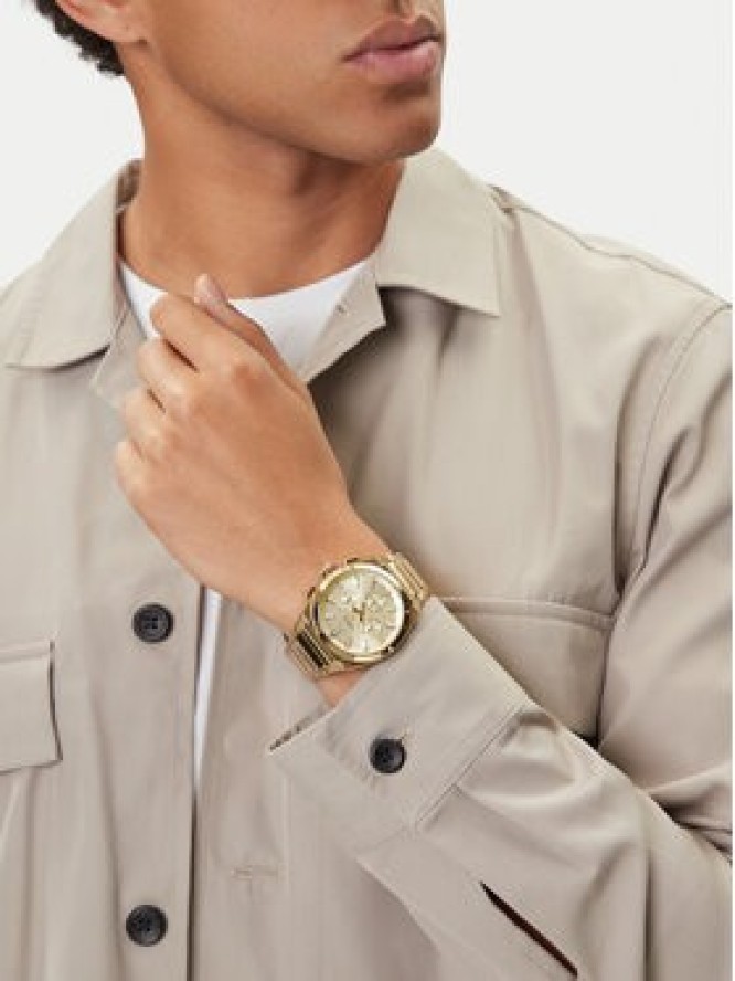 Fossil Zegarek Everett Chronograph FS6119 Złoty