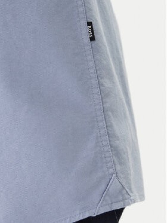 BOSS Koszula H-Roan 50555920 Fioletowy Slim Fit