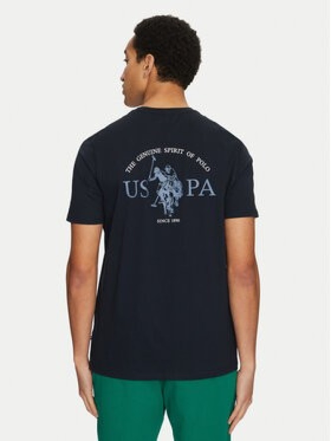 U.S. Polo Assn. T-Shirt MUP3657 Granatowy Regular Fit