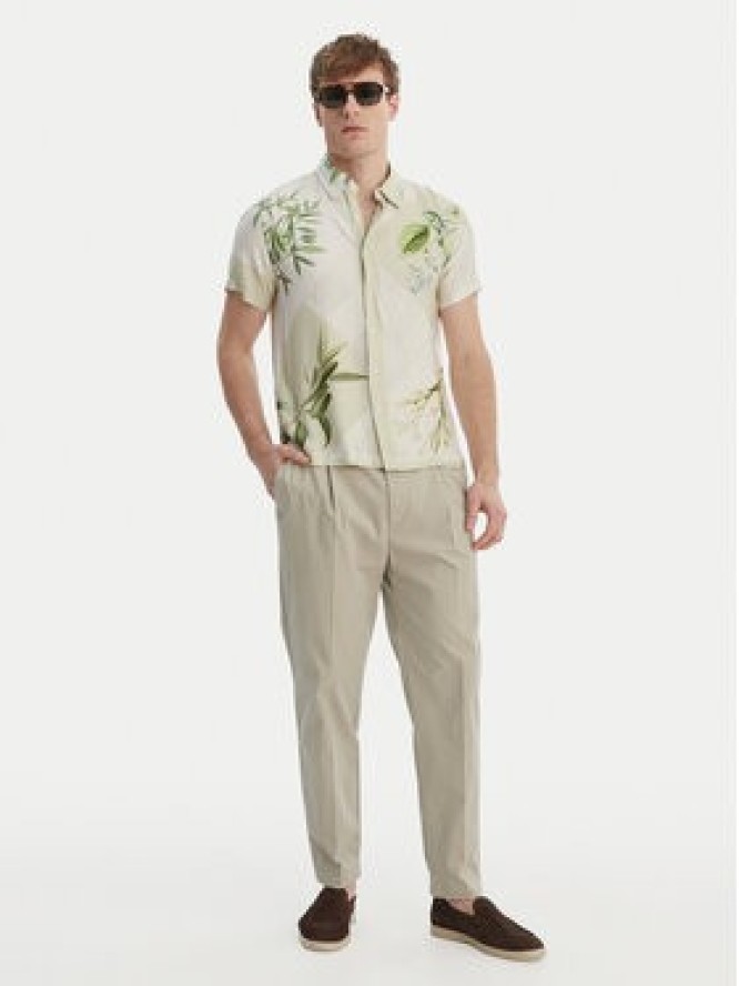 Guess Koszula M6GH81 W2063 Zielony Regular Fit