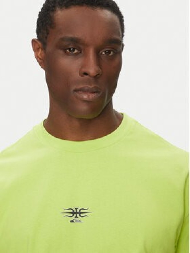 Quiksilver T-Shirt EQYZT08017 Zielony Relaxed Fit