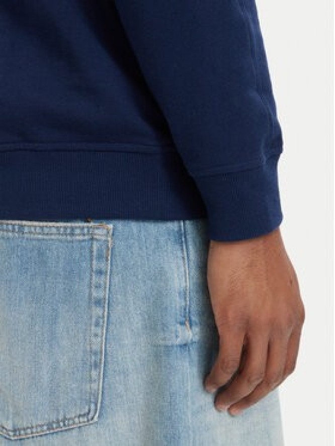 Tommy Hilfiger Bluza Terry UM0UM03910 Granatowy Regular Fit