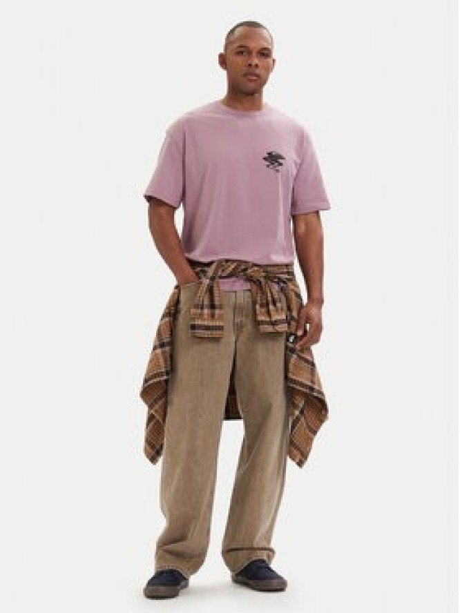 Quiksilver T-Shirt Elderberry EQYZT08200 Fioletowy Regular Fit