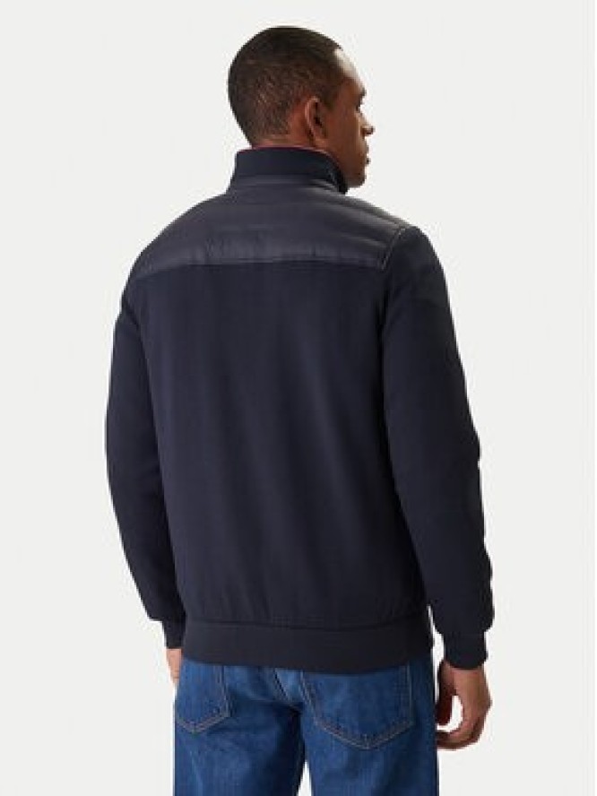 Tommy Hilfiger Kurtka przejściowa Mix Media Ess MW0MW41329 Granatowy Regular Fit
