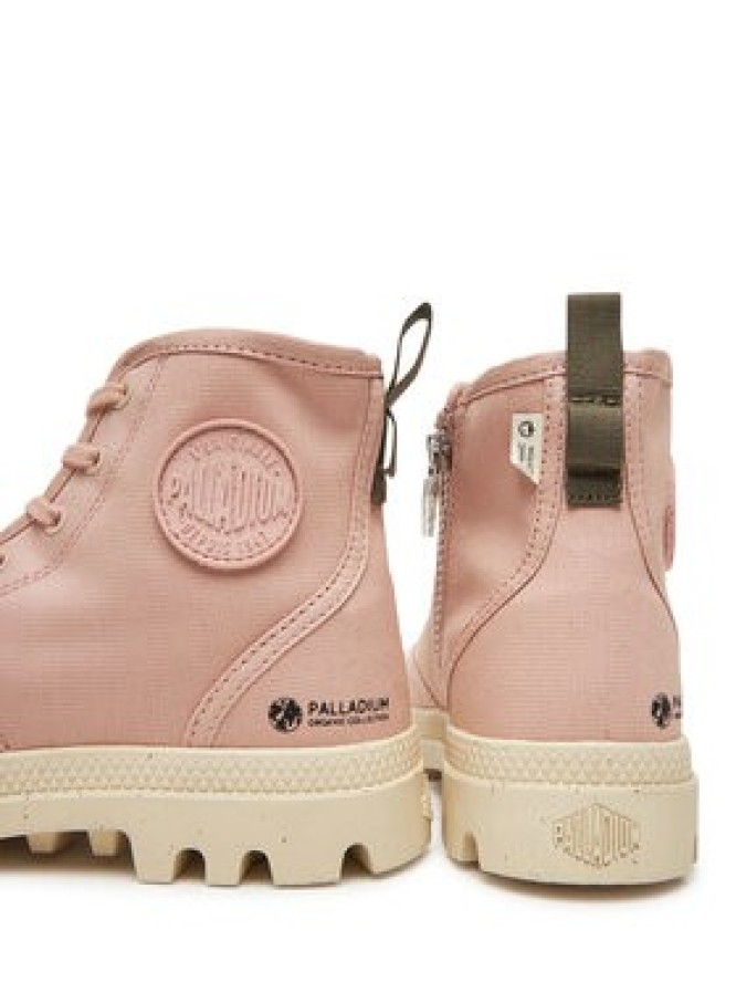Palladium Trapery Pampa Hi Zip Organic 79101-605-M Różowy