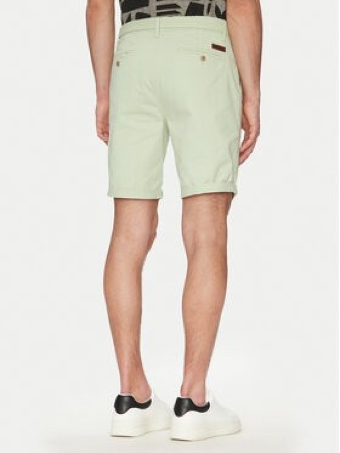 INDICODE Szorty materiałowe Inconor 70-060 Zielony Regular Fit