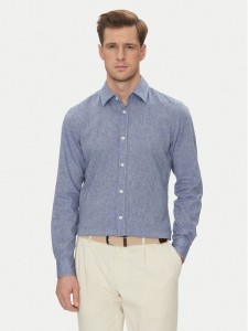 JOOP! Jeans Koszula 15 JJSH-92Hanson2K-W 30045977 Granatowy Regular Fit