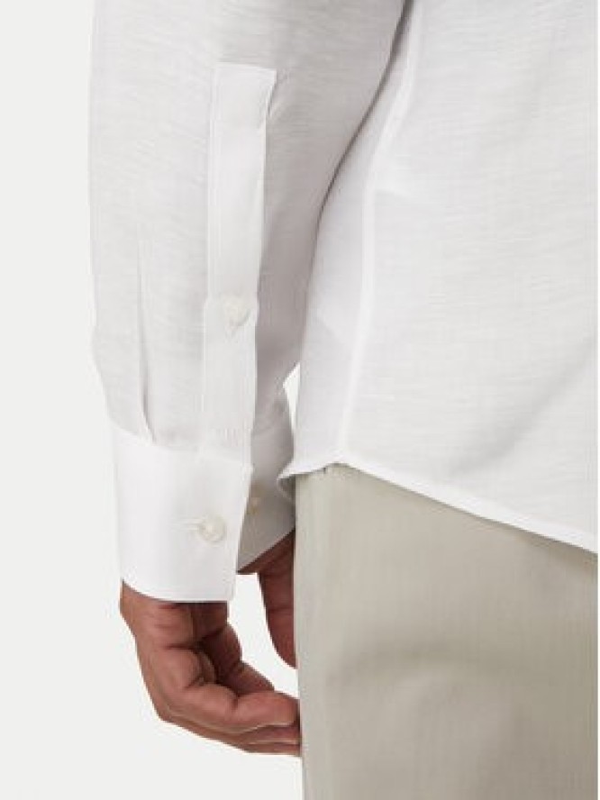 Calvin Klein Koszula LV019EU121 Biały Regular Fit