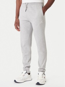 Nautica Spodnie dresowe Nampa N1T04063 Szary Regular Fit