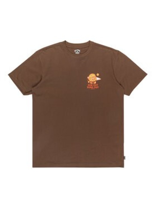 Billabong T-Shirt Gimmicks EBYZT00363 Brązowy Regular Fit