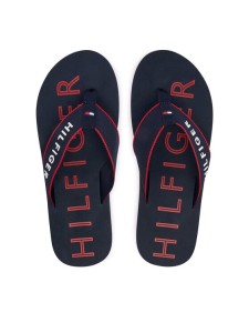 Tommy Hilfiger Japonki Sporty Hilfiger Beach Sandal FM0FM05913 Granatowy