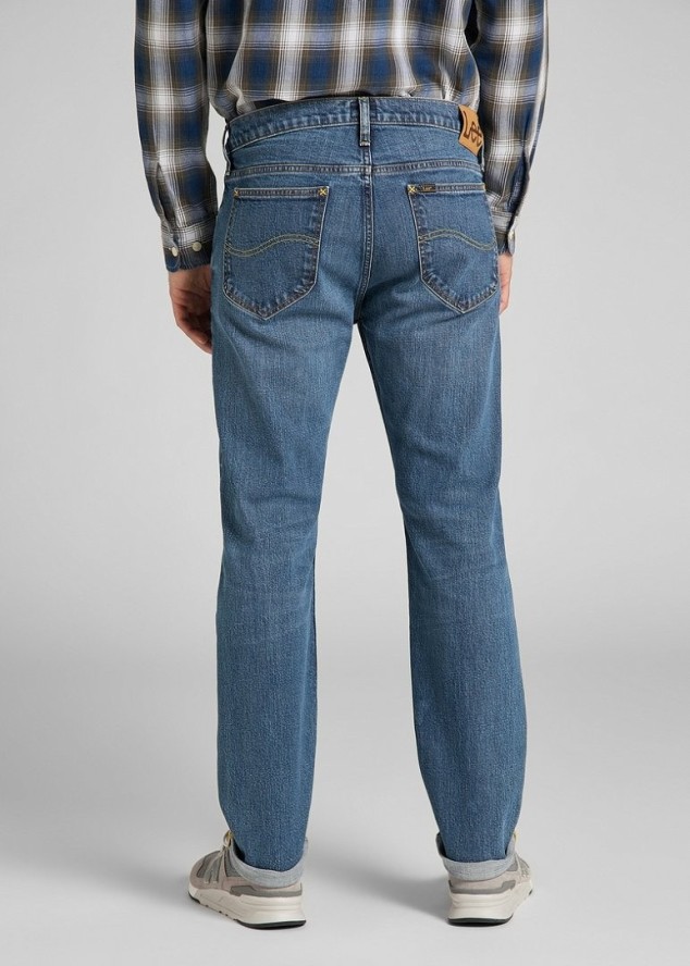 LEE RIDER MĘSKIE SPODNIE JEANSOWE MID WOODLAND L701KNHK 112140641