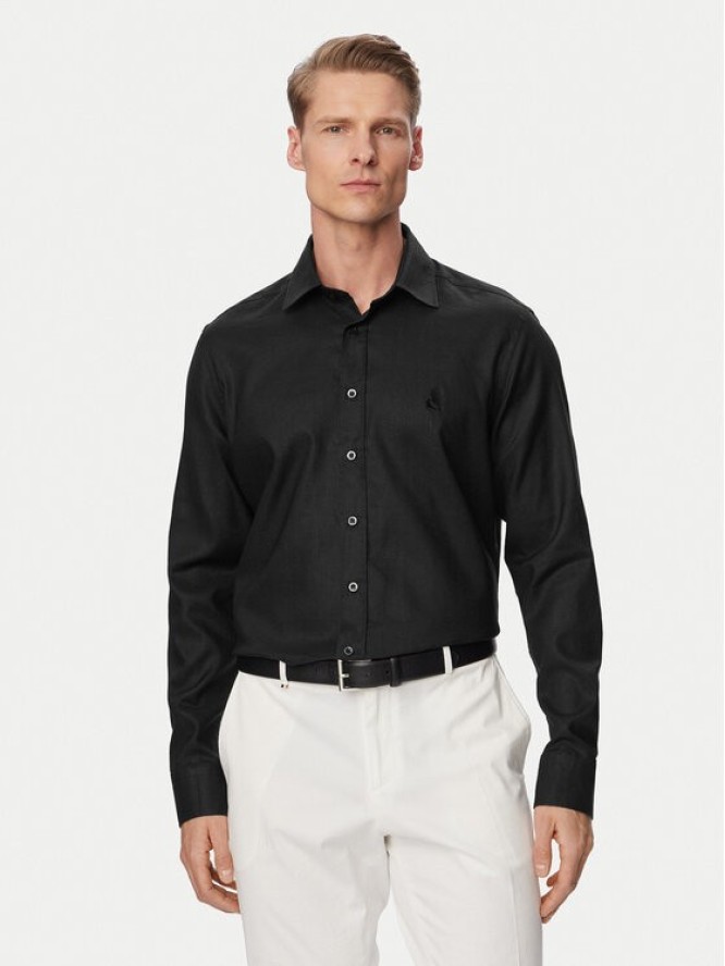 KARL LAGERFELD Koszula 605084 562791 Czarny Regular Fit