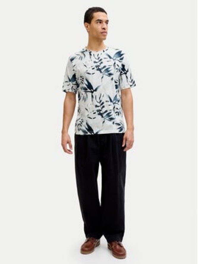 Jack & Jones T-Shirt Honolulu 12288089 Biały Regular Fit