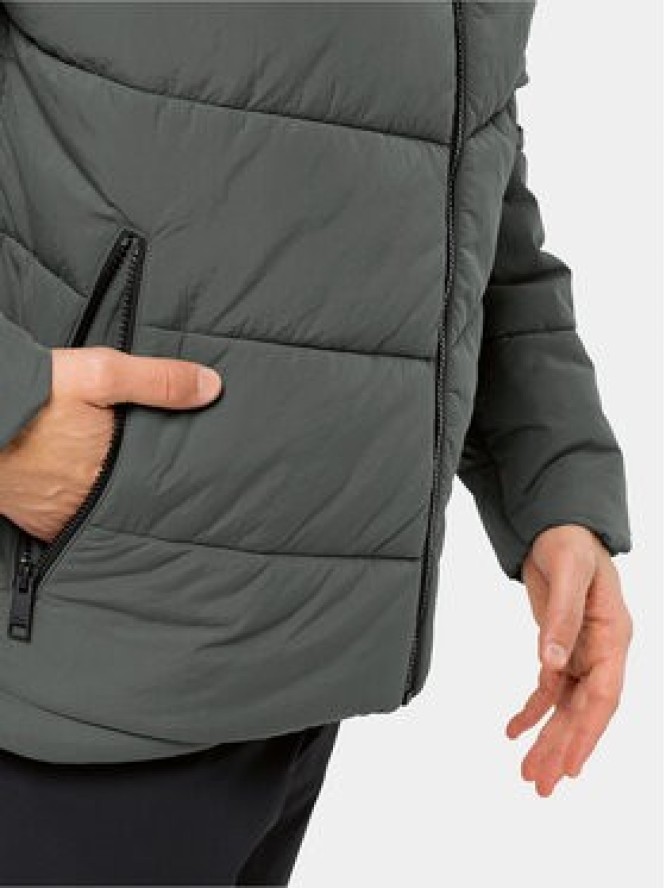 Jack Wolfskin Kurtka zimowa Karolinger Jkt 1207831 Zielony Regular Fit