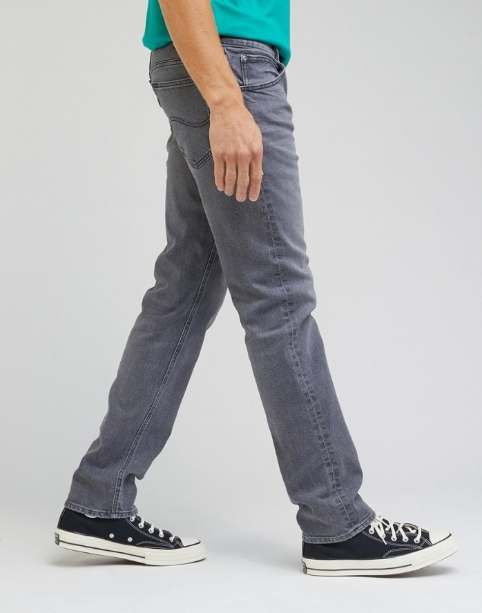 LEE DAREN ZIP FLY MĘSKIE SPODNIE JEANSOWE JEANSY GREYS END L707IBB82 112331696
