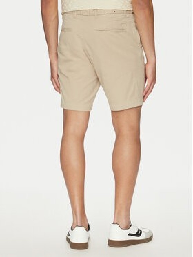 BOSS Szorty materiałowe H-Slice 50540743 Beżowy Regular Fit