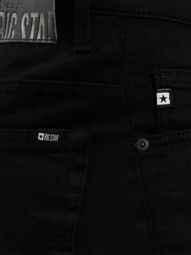 Jeansy męskie skinny czarne Jeffray 915