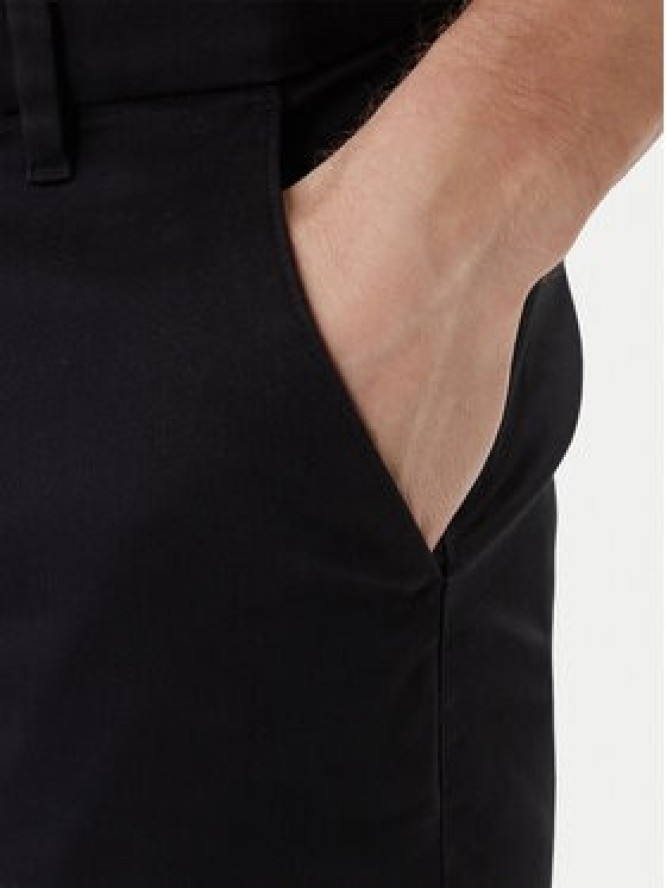 Calvin Klein Szorty materiałowe LV04LF601G Czarny Regular Fit