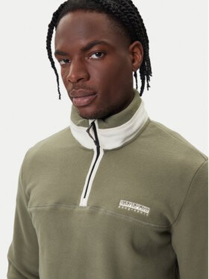 Napapijri Polar T-Dergana NP0A88UZ Zielony Regular Fit