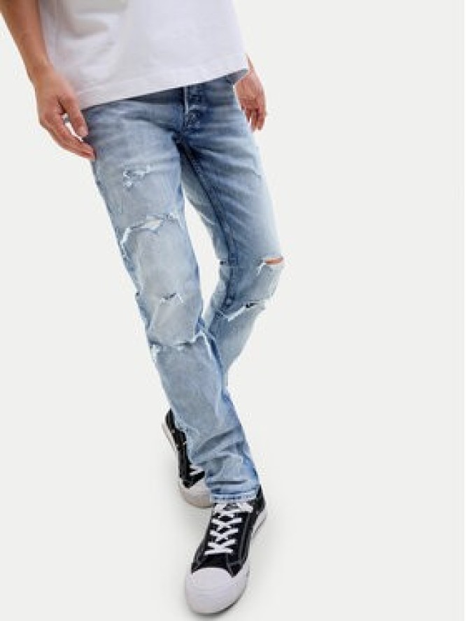 Jack & Jones Jeansy Glenn 12261699 Niebieski Slim Fit