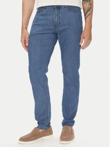Pierre Cardin Jeansy C7 34506.7770 Niebieski Slim Fit