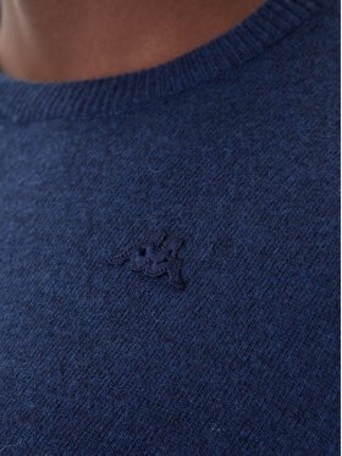Robe di Kappa Sweter Lamb Bimberke 670477X Granatowy Regular Fit