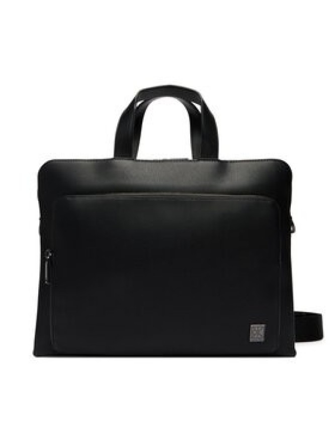 Calvin Klein Torba na laptopa Emblem Hw Commuter LV04D3290G Czarny