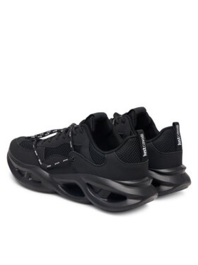 Just Cavalli Sneakersy 80QA3SV2 ZSE47 Czarny