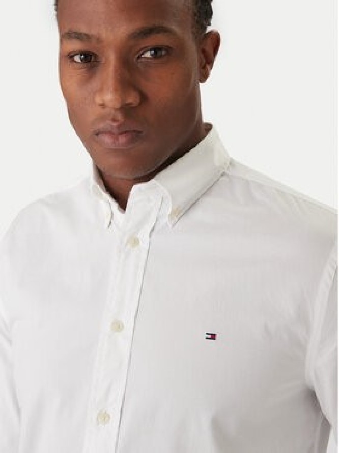 Tommy Hilfiger Koszula Core Flex MW0MW39988 Biały Regular Fit