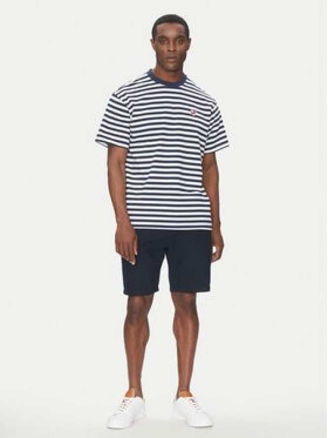 Scotch & Soda T-Shirt 178581 Granatowy Regular Fit